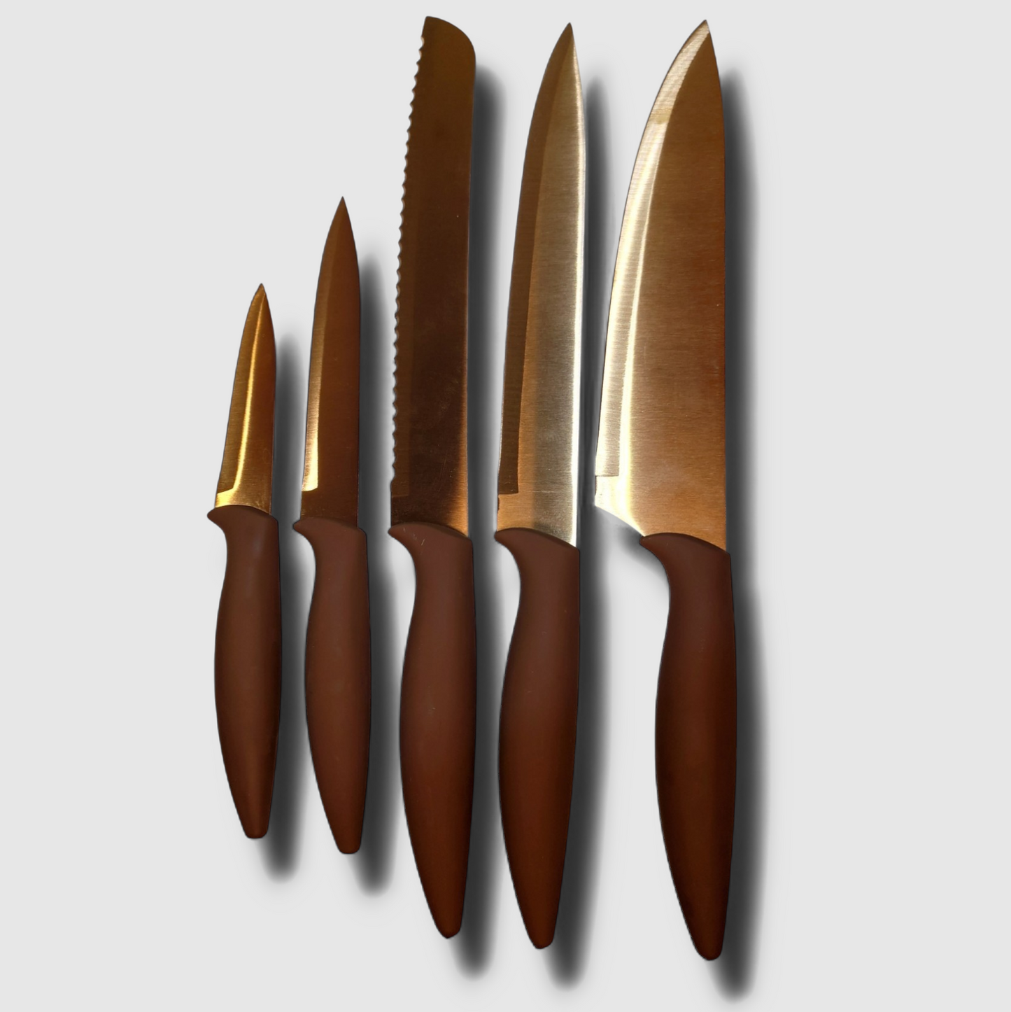 Premium Golden Kitchen Knife Titanium Coated