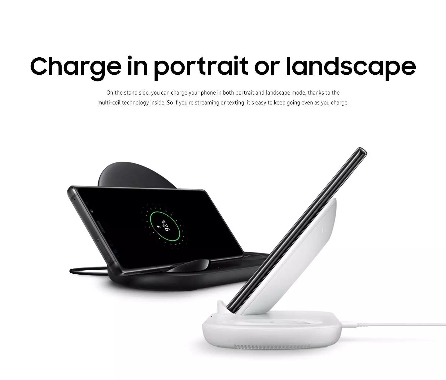 Samsung Dual Wireless Charging Stand