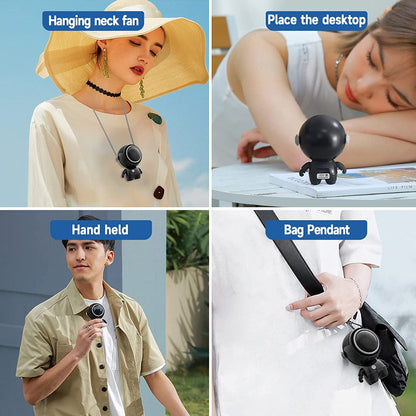 Portable Neck Fan with Adjustable Strap