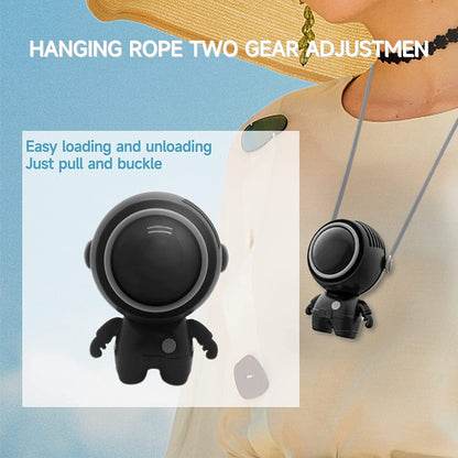 Portable Neck Fan with Adjustable Strap