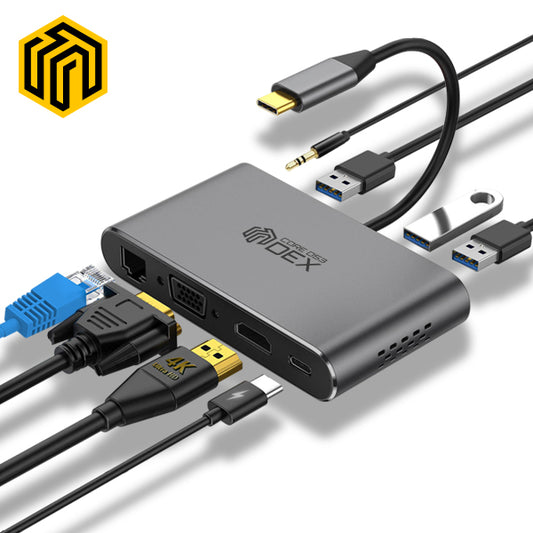 Thinkway - CORE D54DEX 8in1 HDMI Multiport Hub (Container Product - 100% Original) best price in Pakistan