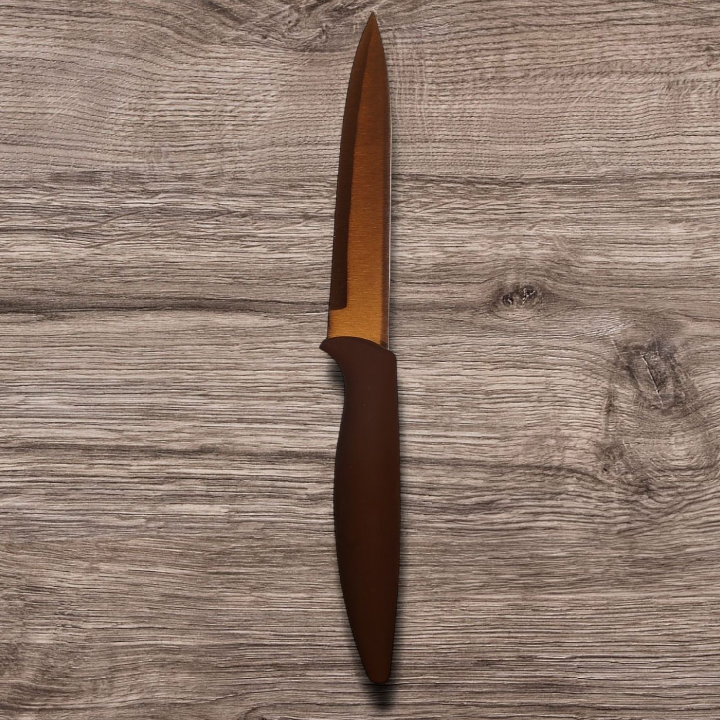 Premium Golden Kitchen Knife Titanium Coated