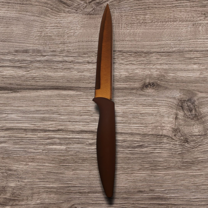 Premium Golden Kitchen Knife Titanium Coated