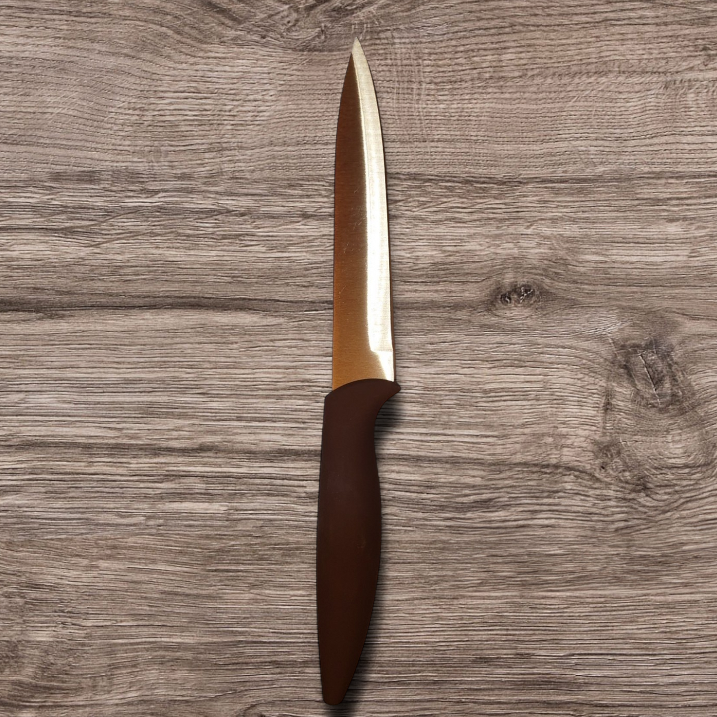 Premium Golden Kitchen Knife Titanium Coated