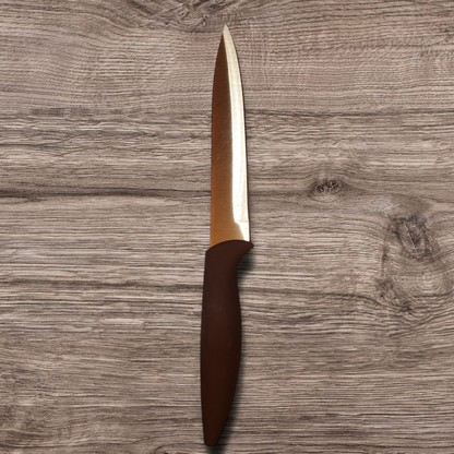 Premium Golden Kitchen Knife Titanium Coated